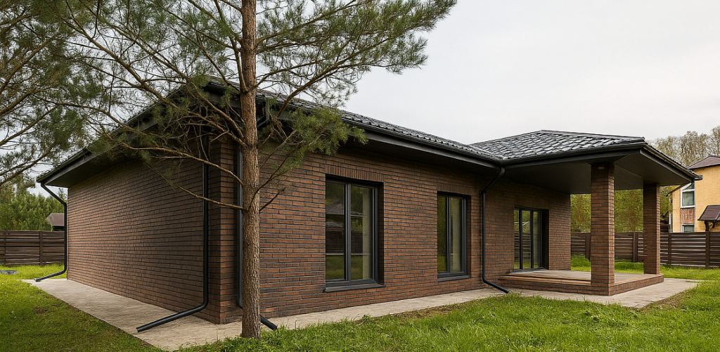 Эко-дом из керамических блоков