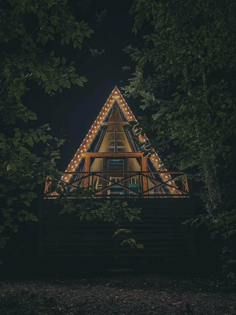 Дом в стиле А-фрейм