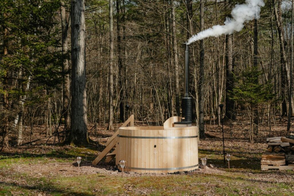 Фурако в лесу