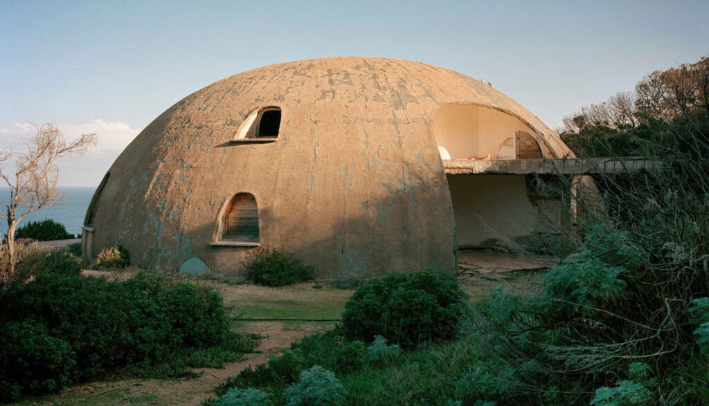 Монолитный купольный дом