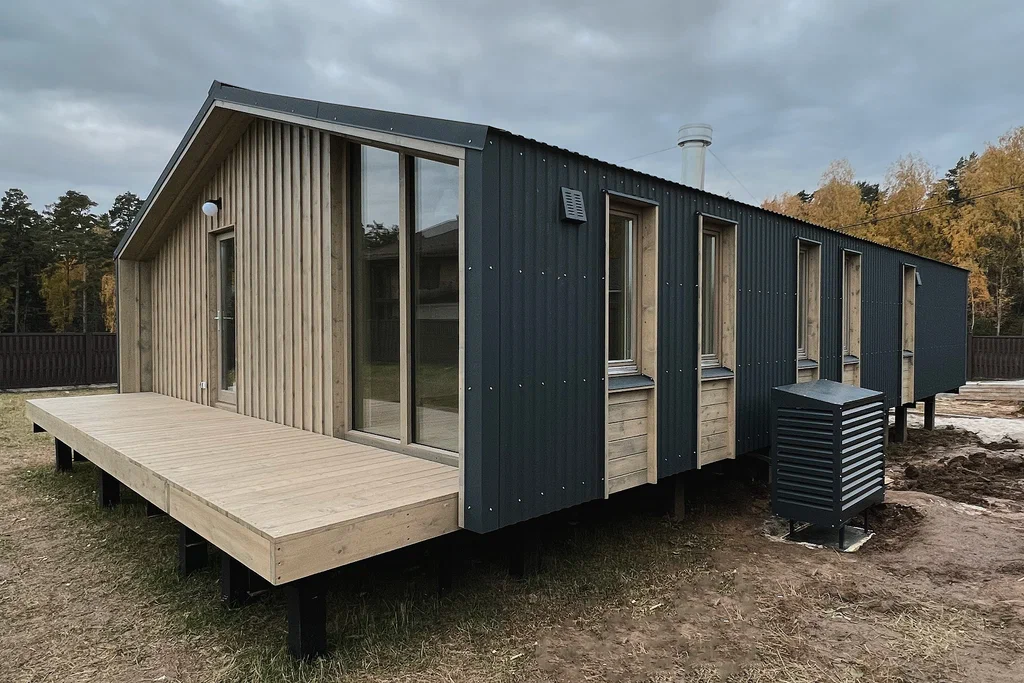 Каркасный барнхаус