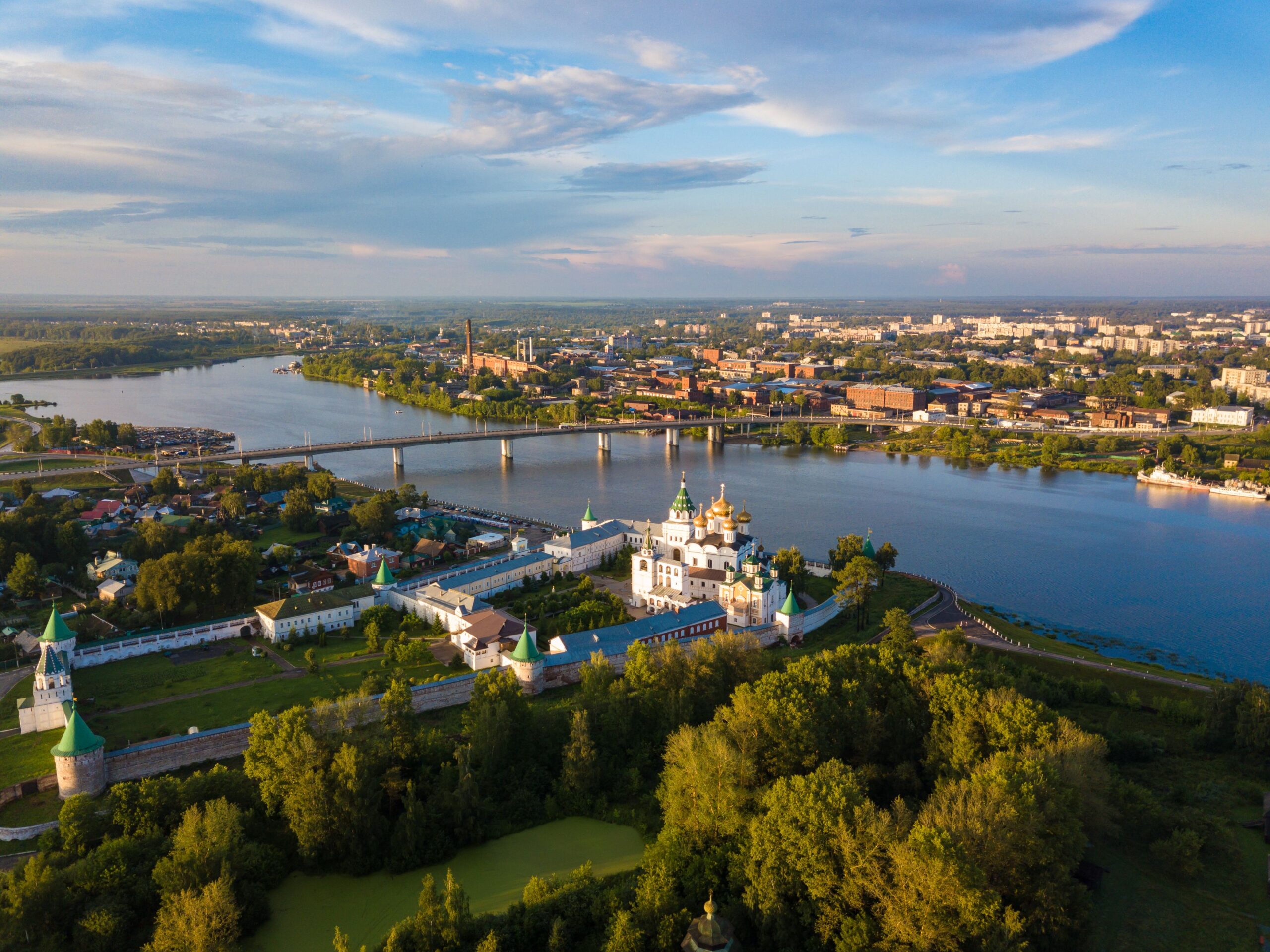 Кострома. Вид сверху