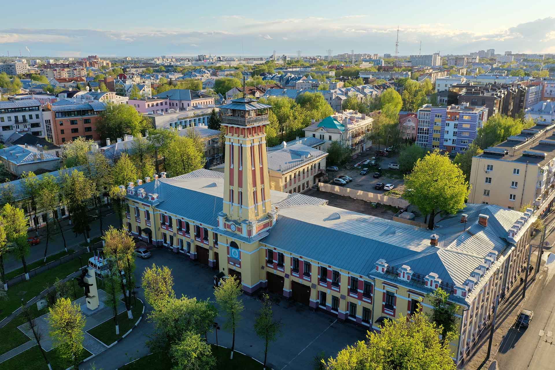 Пожарная каланча в Ярославле