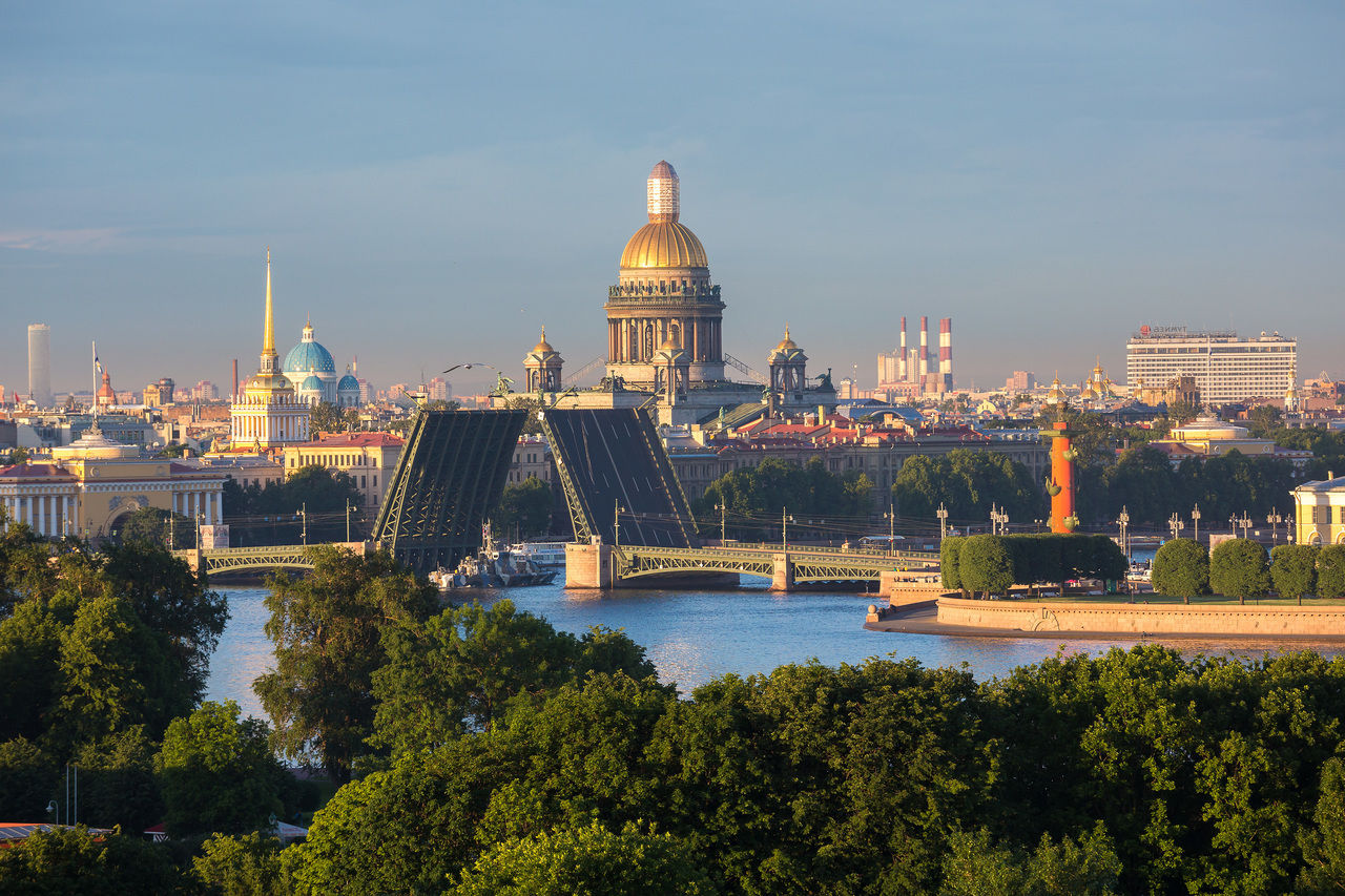 Санкт-Петербург разводные мосты